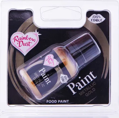Obrázek produktu pro Rainbow Dust metalické potravinářské barvivo zlaté 24 g