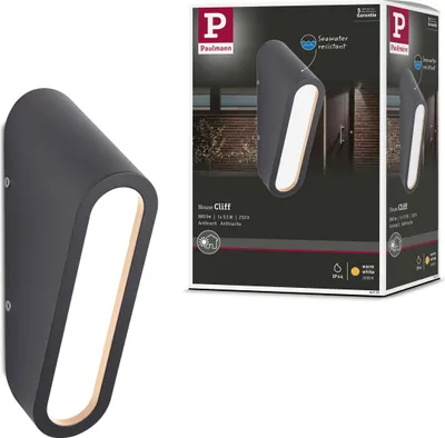 Obrázek produktu pro Paulmann LED venkovní nástěnné svítidlo Cliff odolné proti mořské vodě
