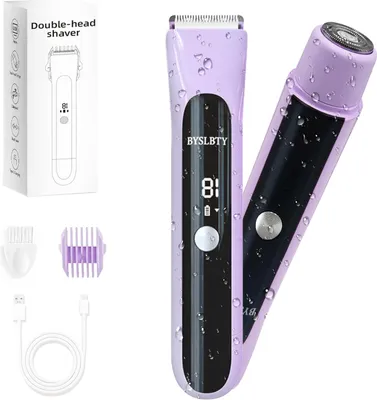 Produktbild von Elektrischer Damenrasierer 2-in-1 CT14, Doppelkopf, USB-Laden,  für Körper & Intimbereich