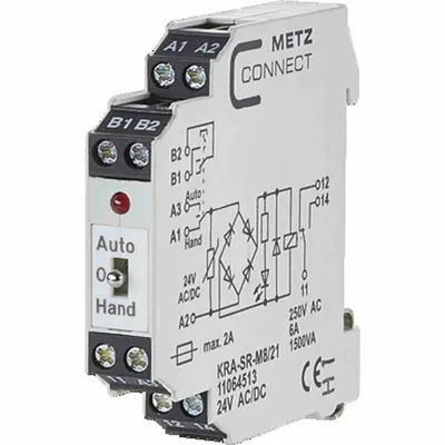 Immagine prodotto di METZ CONNECT KRA-SR-M8/21 Relè di potenza Bianco (11064513)