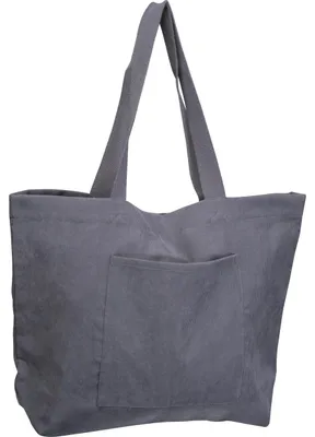 Produktbild von Einkaufstasche / Polyester Kordshopper / Farbe: grau