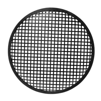 Produktbild von HQ Power 10" black metal speaker grille, Schwarz, 254 mm, 254 mm