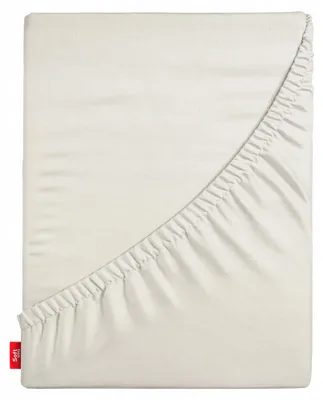Produktbild von Softimi Jersey Spannbettlaken für hohe Matratzen 180x200 cm Ecru