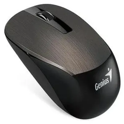 Myš, bezdrôtová, optická, štandardná veľkosť, GENIUS "NX-7015" čokoládová hnedá