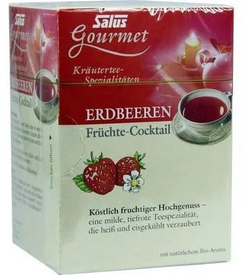 Produktbild von ERDBEEREN Früchtecocktail Salus Filterbeutel