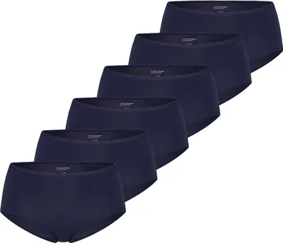 Produktbild von uncover by Schiesser 6er Pack Bamboo Baumwolle Midi Slip Hochwertig verarbeitet, Bequemes Tragegefühl, Aus elastischem Single-Jersey