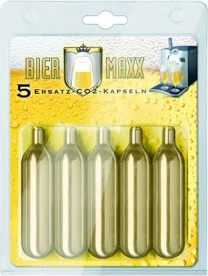 Produktbild von CO2 Kapseln für Bierzapfanlage 5ST