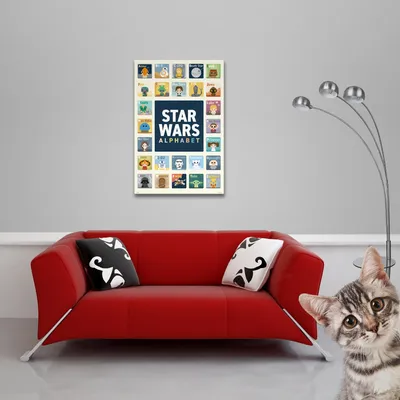 Obrázek produktu pro Star Wars - Plakát - Abeceda + 1 plakát o velikosti 61x91,5 cm