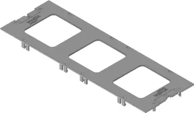 Produktbild von Vergokan TSBO, Abdeckplatte, Standard, Geräte, 1 Stk.
