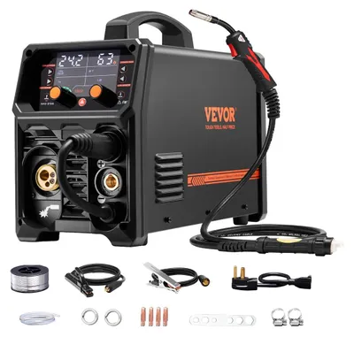 Produktbild von VEVOR Pro MIG-Schweißgerät, 250 Ampere Pluse MIG-Schweißer, 5-in-1 Synergie-Weld