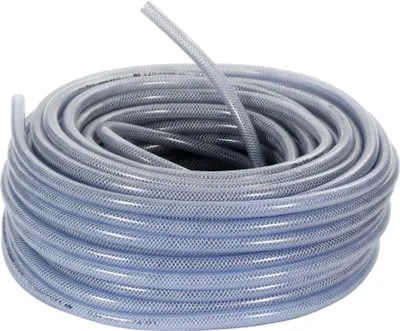 Produktbild von Tricoflex Gewebeschlauch transparent, PVC, Länge 50 m, Schlauch Innen-⌀: 9mm