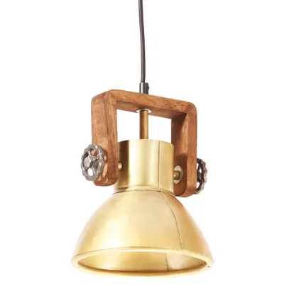 Produktbild von vidaXL Hängelampe Industriestil 25 W Messing Rund 19 cm E27