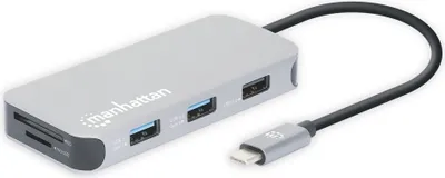 Immagine prodotto di Dockingstation MANHATTAN USB-C 8-in-1 HDMI RJ45 3xUSB-A