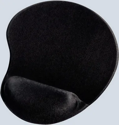 Produktbild von Hama Ergonomic, Schwarz, Einfarbig, Handgelenkauflage, Anti-Rutsch-Basis