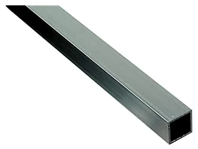 Produktbild von Vierkantrohr | Aluminium, natur | 1000 x 25 x 25 mm