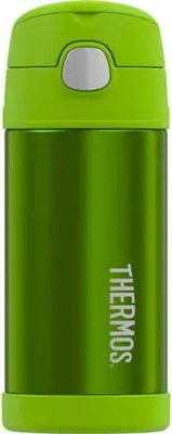 Obrázek produktu pro FUNtainer Dětská termoska s brčkem - limetková 355 ml