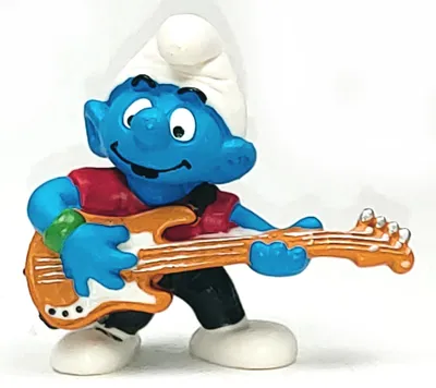 Produktbild von 20450 Bassist Musiker Schlumpf von Schleich ® unbespielte Neuware Schlümpfe