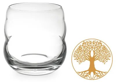 Produktbild von Trinkglas Mythos Gold - Baum des Lebens 0,25l - bleifreies Glas