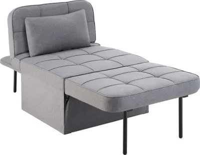 Produktbild von Schlafhocker Ponto, 4 in 1, 6-fach höhenverstellbar - grau