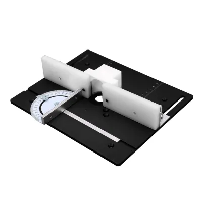 Obrázok produktu pre Hliníková zliatina Flip Board, Router Table Insert Plate, Router Table Saw Insert Base Plate, Router Lift System Table Saw, Woodworking Insert Base Plate, Table Surface Flip Board