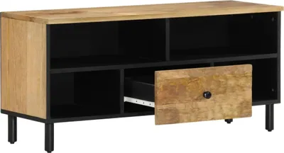 Produktbild von vidaXL TV-Schrank 100x33x46 cm Massivholz Mango