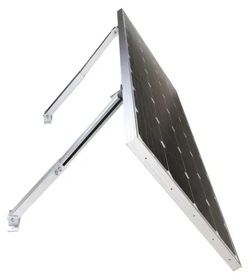 Solarmodul-Halterung für Flachdach, neigbar 10°-60°