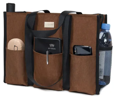 Immagine prodotto di TOPDesign: Pratica borsa impermeabile con 13 tasche esterne e interne, ideale per