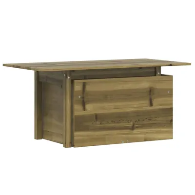 Produktbild von Gartentisch 100x50x75 cm Kiefernholz Imprägniert