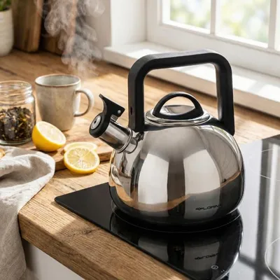 Produktbild von Florina Infinity Edelstahl-Wasserkocher 2,5 l