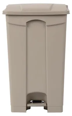 Image de Poubelle de cuisine à pédale Jantex beige 87 L