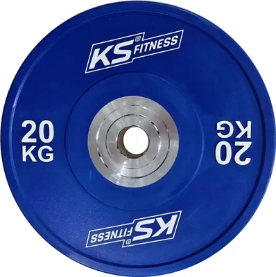 Produktbild von Vollgummischeibe mit Stahlkern 20 kg - Durchmesser 50 mm