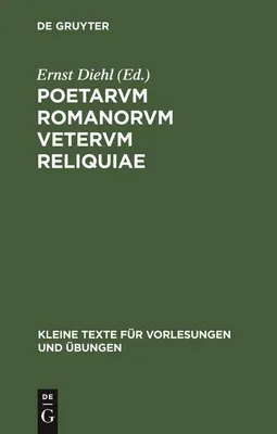 Produktbild von Poetarvm Romanorvm vetervm reliquiae