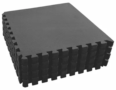 Zdjęcie produktu dla Mata podłogowa do basenu 24 pcs Czarny 8,64 ㎡ Pianka EVA