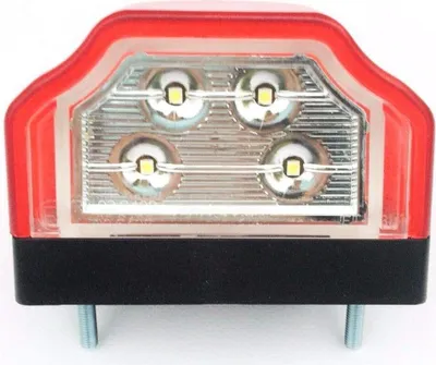 Produktbild von Fristom LED Kennzeichenleuchte, Nummerschildbeleuchtung, Kennzeichenbeleuchtung für Anhänger, Baumaschinen, Wohnmobile, Trailer, Wohnwagen, LKW