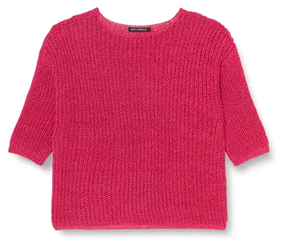 Productafbeelding van Betty Barclay dames trui, model 5917/1078, korte mouwen (3/4), kleur: fuchsia, maat 48