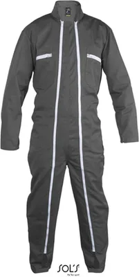 Immagine prodotto di SOLs ProWear 80901 | Tuta da lavoro Jupiter Pro - Lavabile fino a 60 °C - Colore: Grigio scuro (tinta unita) - Taglia: 4XL (62/64)