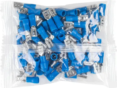 Immagine prodotto di Vayox Set 100 pz. Presa piatta isolata femmina 1,5-2,5mm2 4,8mm Blu