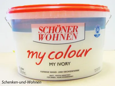 Produktbild von Schöner Wohnen - my colour Wandfarbe matt - 1544 My Ivory , 5 L