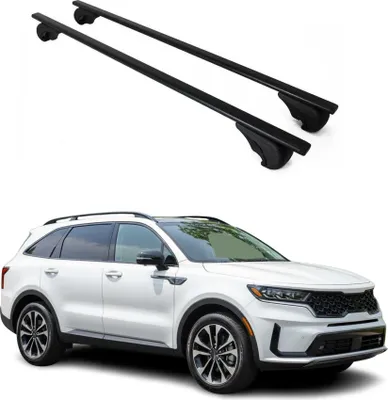 Zdjęcie produktu dla Bagażnik dachowy do Kia Sorento X-Line 2020-2025 Metal Black 2x