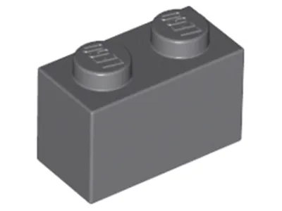 Immagine prodotto di Lego® 10 pezzi 3004 Mattoncini 1x2 Parte Mattoncini base 10 Grigio scuro bluastro