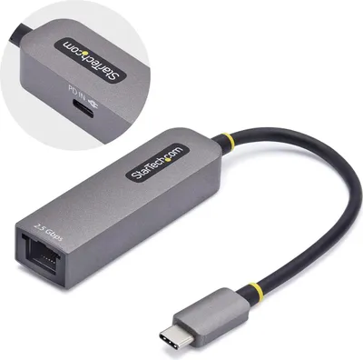 Produktbild von StarTech.com 2.5GbE USB-C to Ethernet Adapter