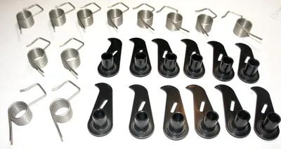 Produktbild von 12x Wolf Messersatz inkl Feder für Vertikutierer UV-EK Vertikutierboy - 3576081