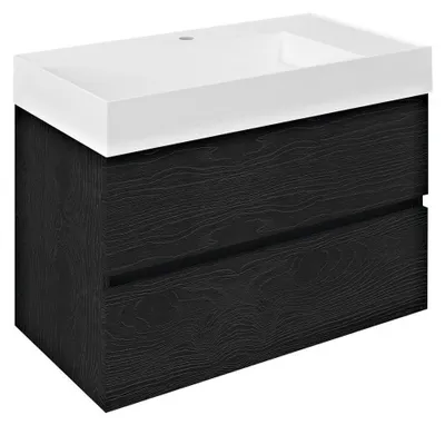 Produktbild von Sapho ODETTA Unterschrank 82x50x43,5cm, schwarze Eiche
