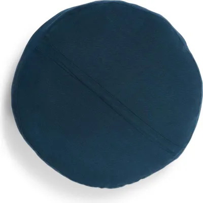 Produktbild von Essenza  Zierkissen Mads Furry  Farbe Dark teal Größe 45 cm round