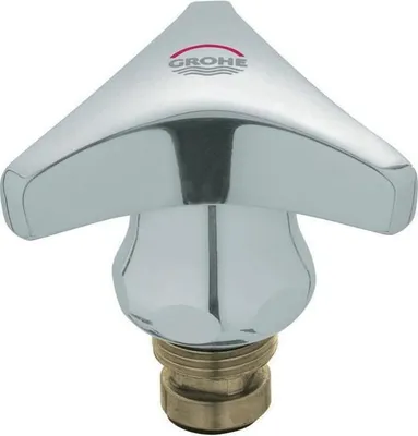 Image de Grohe Tête 3/8'' avec poignée Trecorn, marquage rouge chrome - 45967000