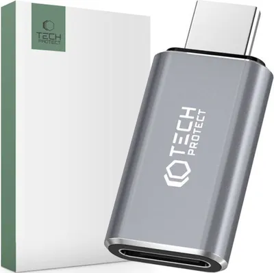 Produktbild von Tech-Protect Ultraboost Adapter Typ-C Auf Lightning Grau
