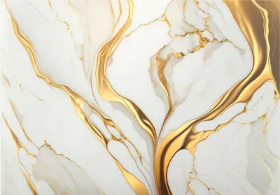 Produktbild von Vlies Fototapete Marmor Gold Grau Abstrakt Kunst Stein (416x254 cm - inkl. Kleister) Wohnzimmer Schlafzimmer Vliestapete Wandtapete Modern Tapete Montagefertig