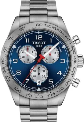 Zdjęcie produktu dla Tissot PRS 516 45 mm Niebieska tarcza 100 m Kwarcowy chronograf