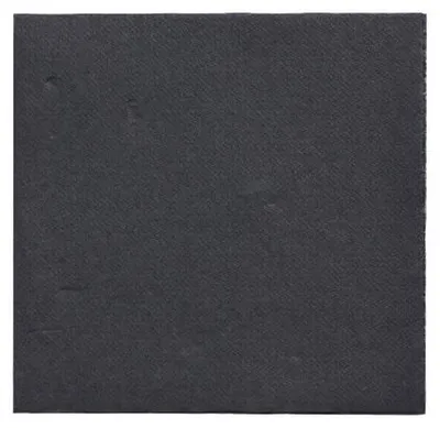 Produktbild von Servietten "DAILY Collection" 1/4-Falz 32 cm x 32 cm schwarz , 6 x 150 Stück
