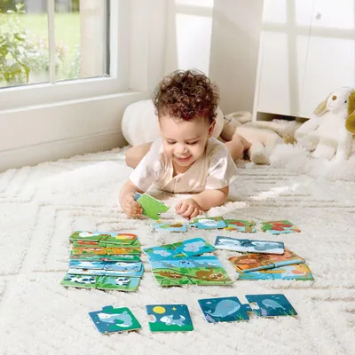 Produktbild von Hape Tierfamilien-Paarungsrätsel